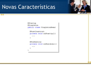 Novas Características 