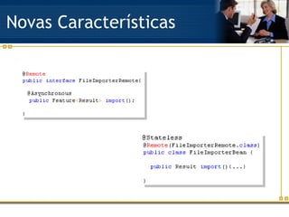 Novas Características 