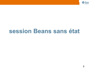session Beans sans état




                          8
 