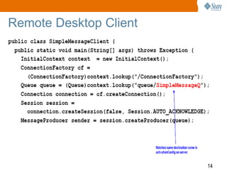 Remote Desktop Client




                        14
 