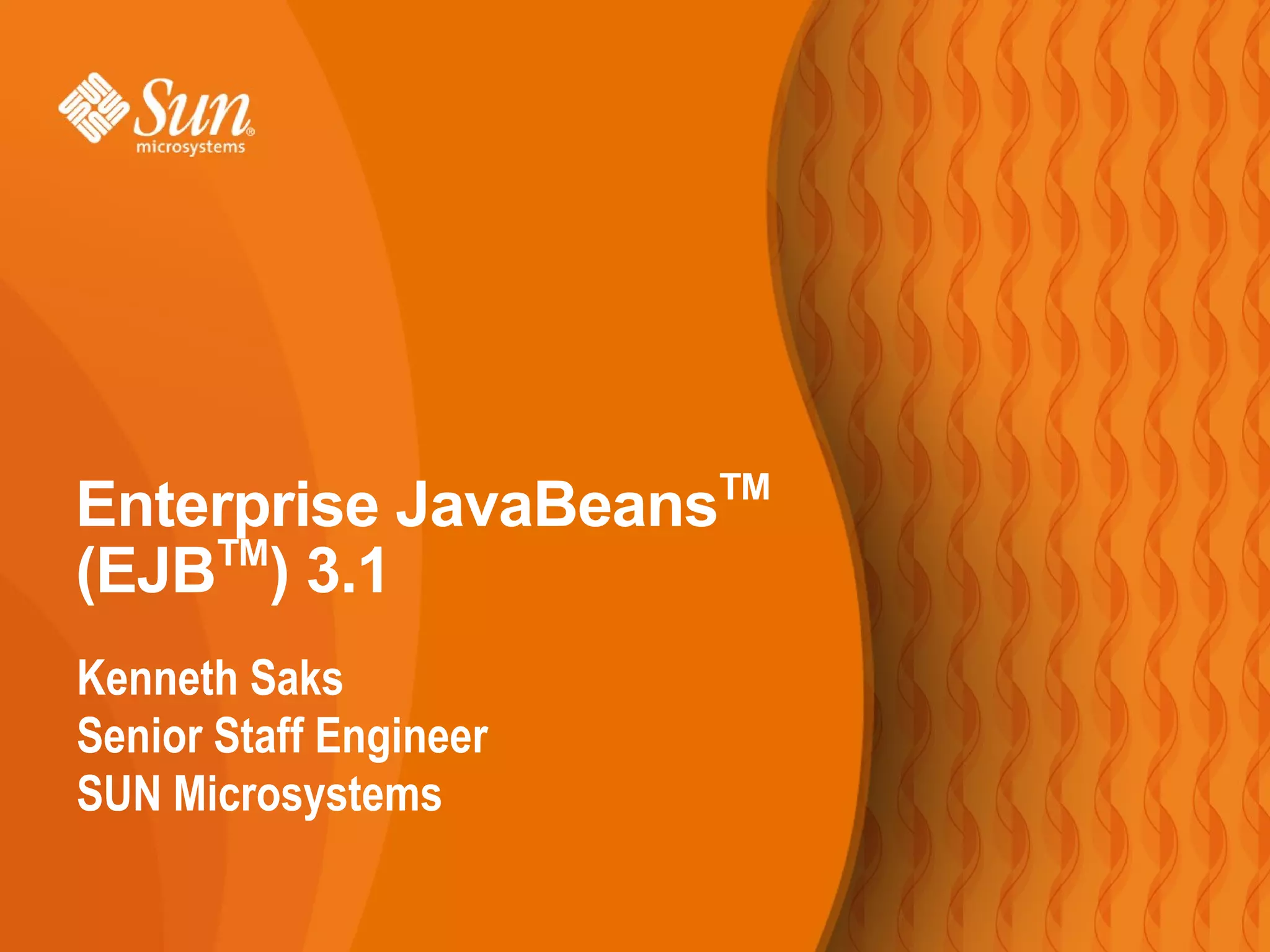Ejb3 1 Overview Glassfish Webinar 100208