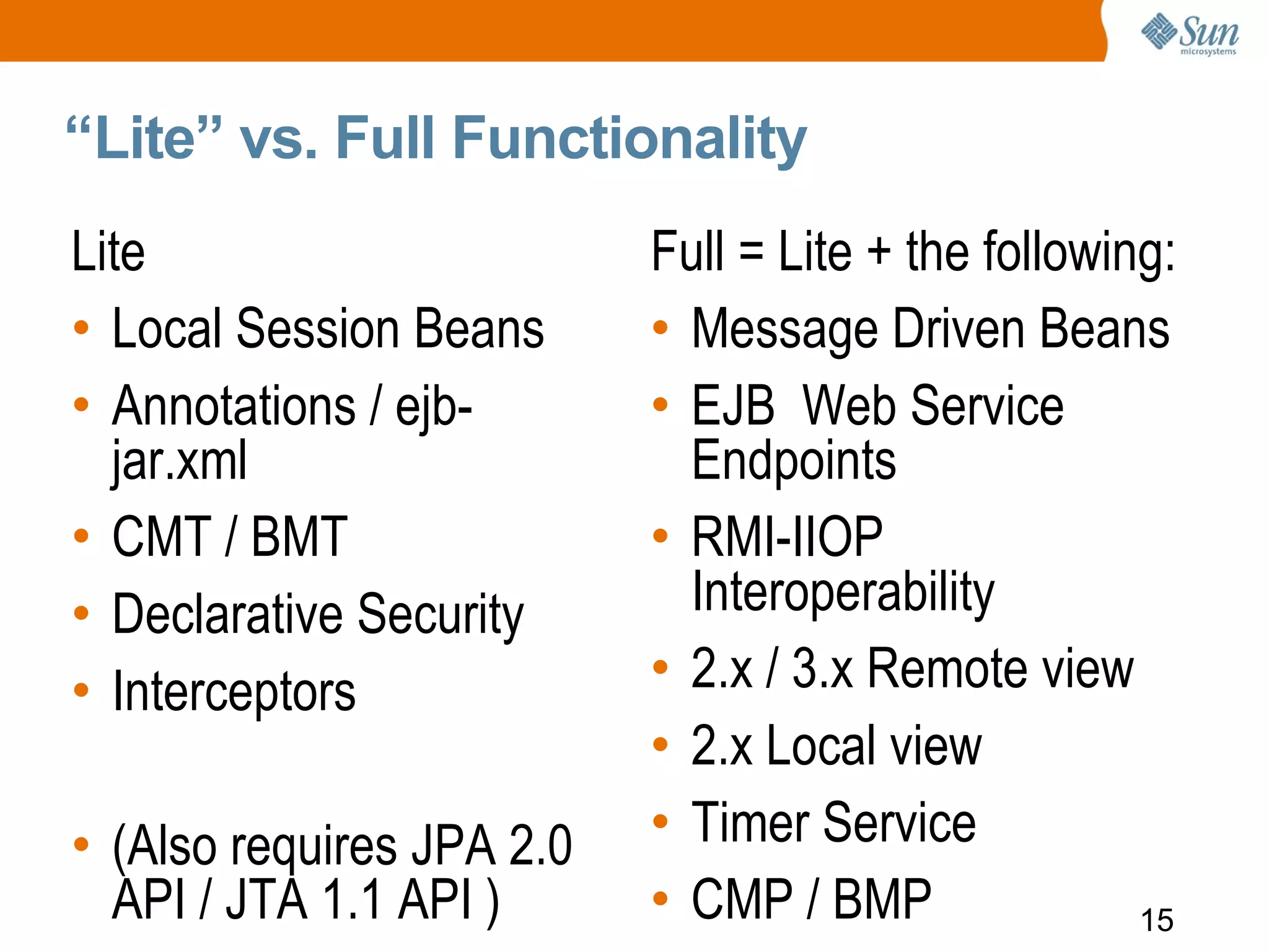 Ejb3 1 Overview Glassfish Webinar 100208