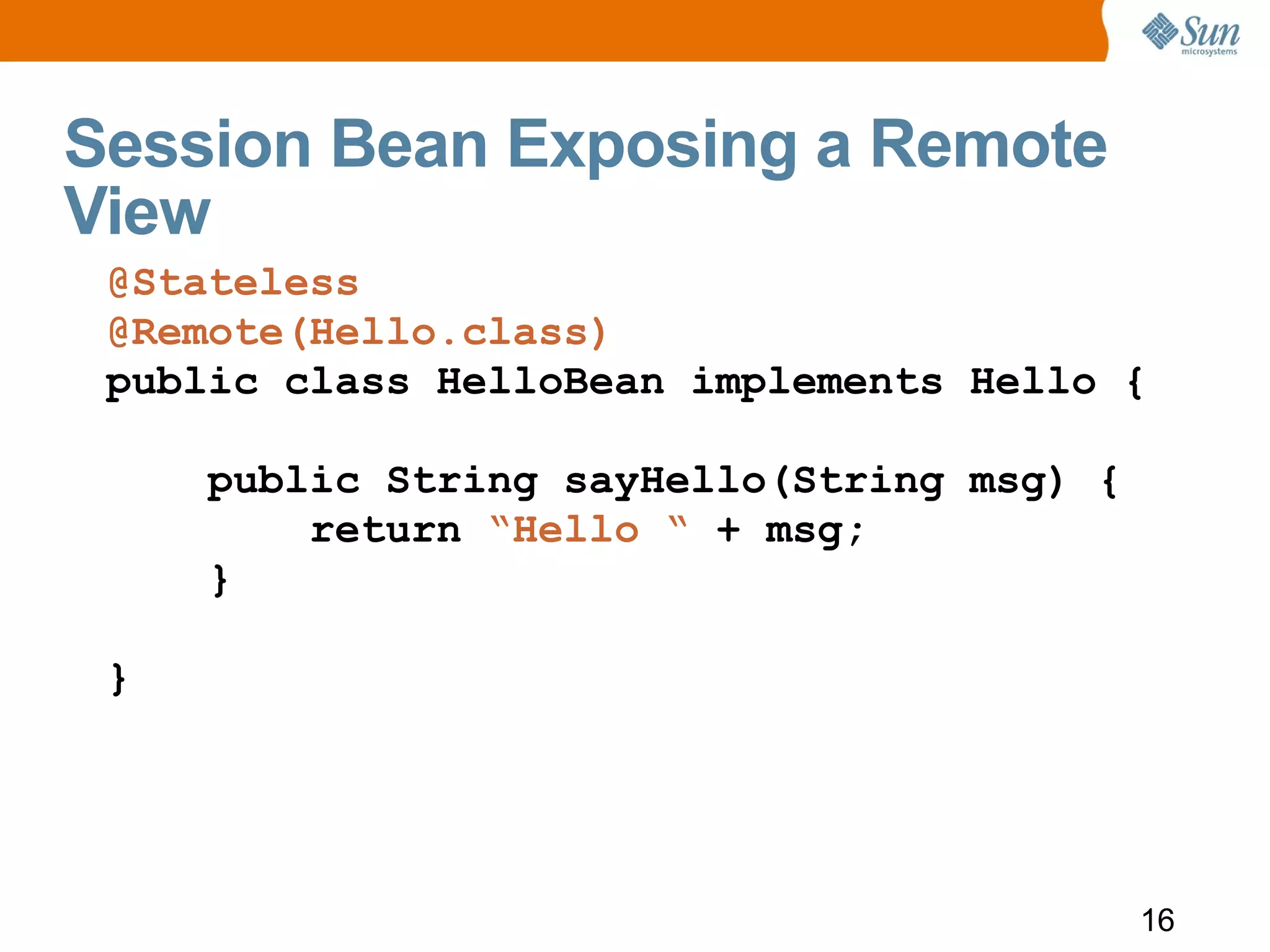 Ejb3 1 Overview Glassfish Webinar 100208