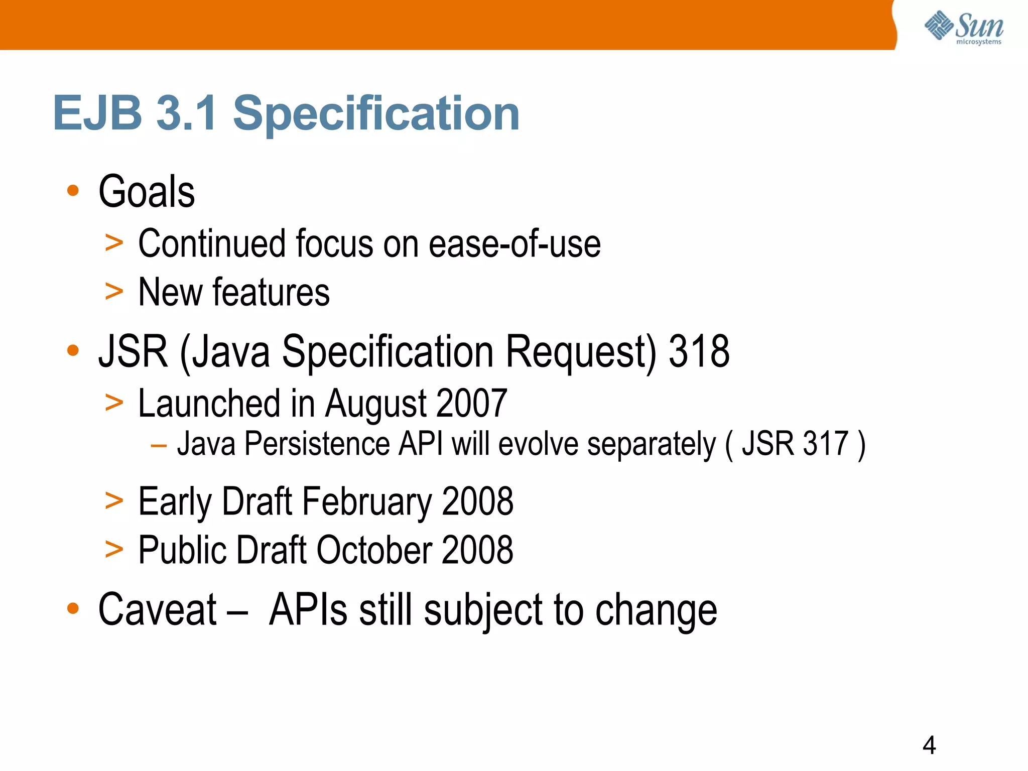 Ejb3 1 Overview Glassfish Webinar 100208