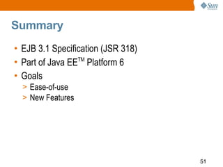 Ejb3 1 Overview Glassfish Webinar 100208