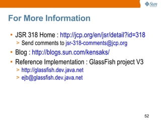 Ejb3 1 Overview Glassfish Webinar 100208