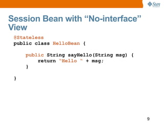 Ejb3 1 Overview Glassfish Webinar 100208