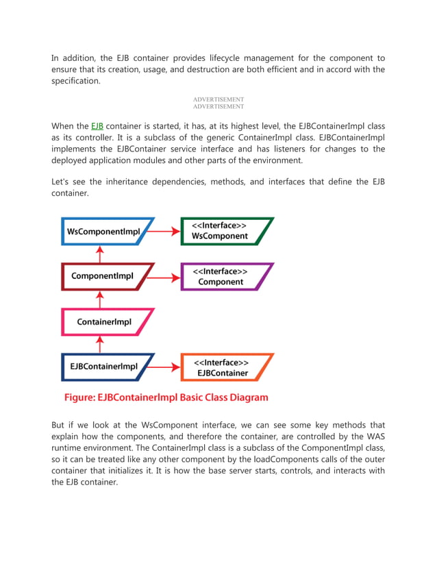 EJB Container Using in Java Bean process | DOCX