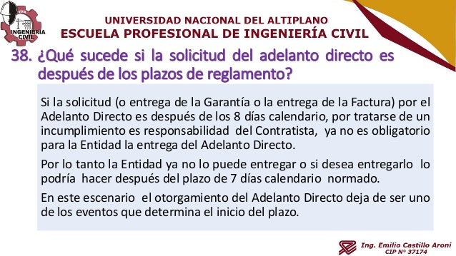 EJECUCIÓN CONTRACTUAL DE OBRAS