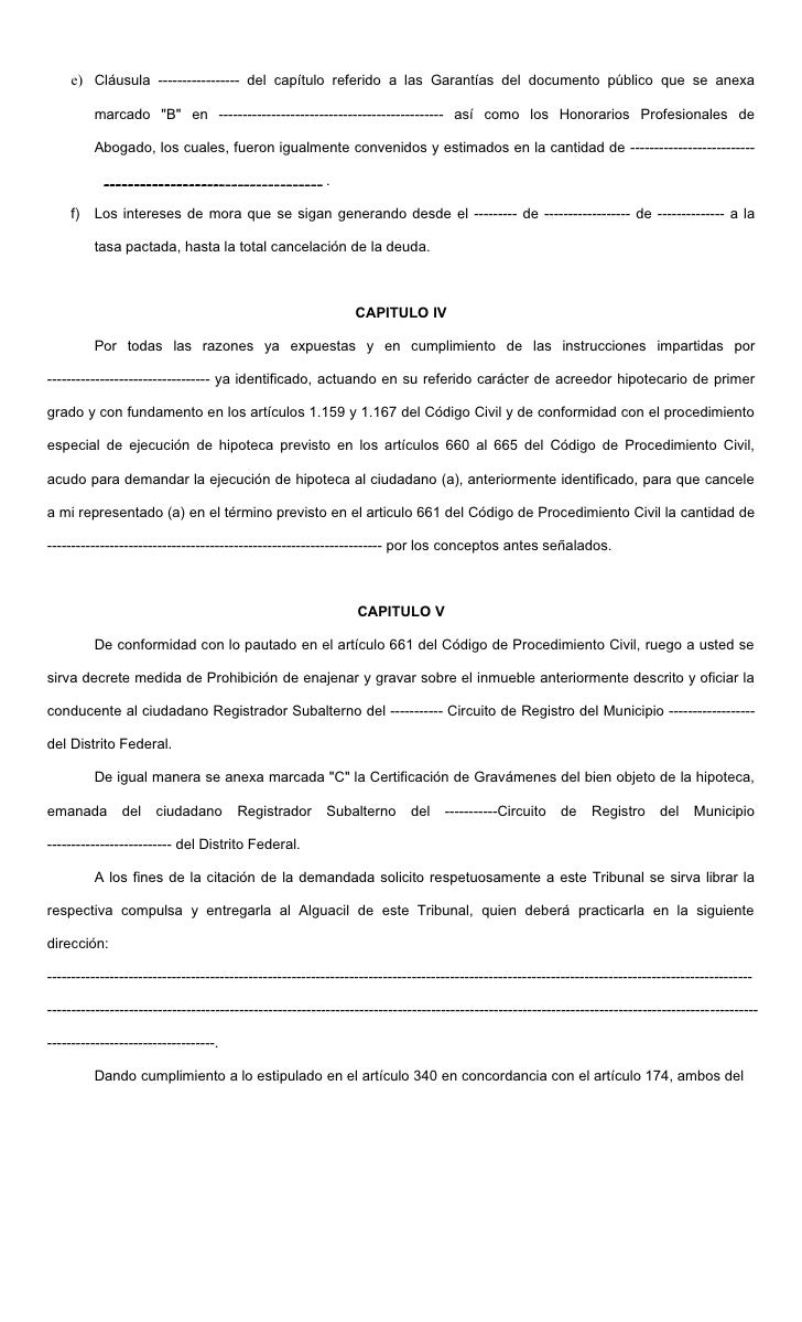 Ejecución de hipoteca Ejecución de hipoteca