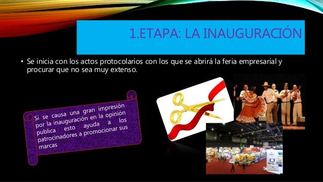 Ejecución,evaluacion y monitoreo de una feria empresarial