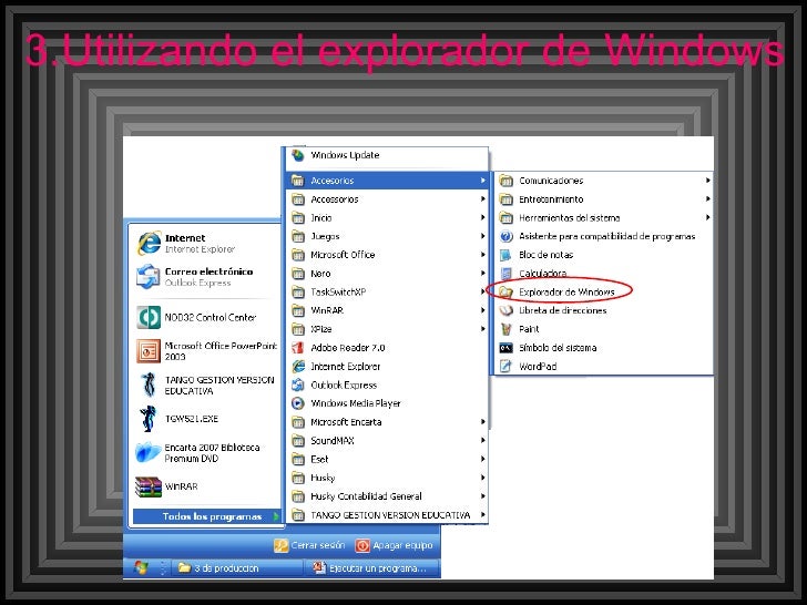 Ejecutar Un Programa