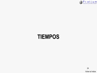 TIEMPOS Volver al índice 