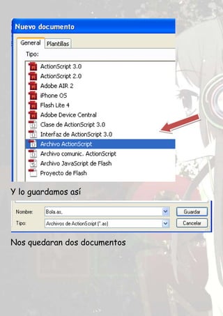 Y lo guardamos así




Nos quedaran dos documentos
 