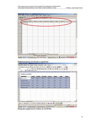 Ejemplo de analisis multivariado