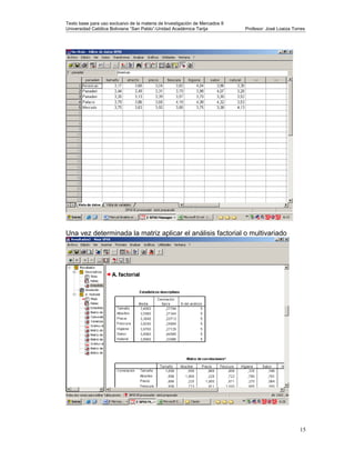 Ejemplo de analisis multivariado