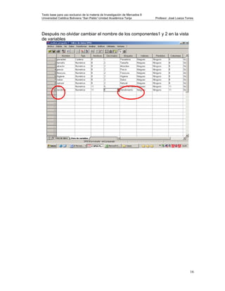 Ejemplo de analisis multivariado