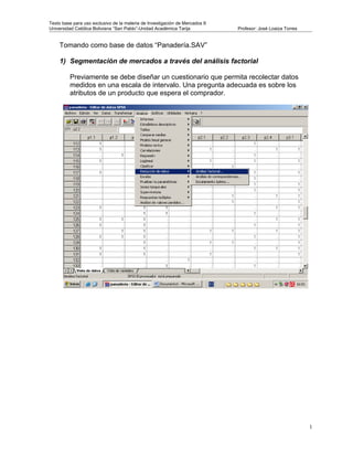 Ejemplo de analisis multivariado