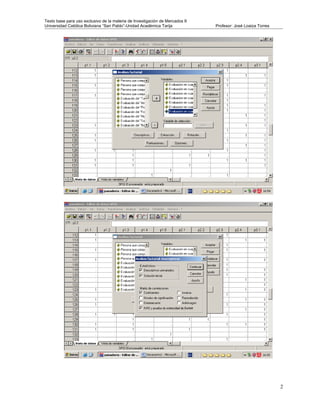 Ejemplo de analisis multivariado
