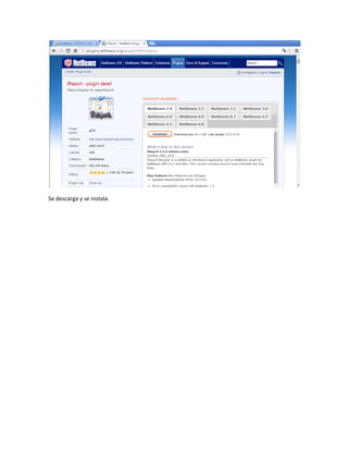 Se descarga y se instala.
 