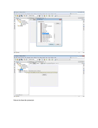 Esta es la clase de conexcion
 