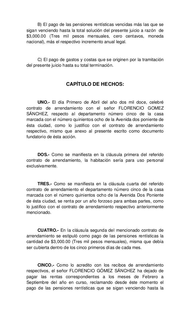 Ejemplo De Una Promocion En Materia