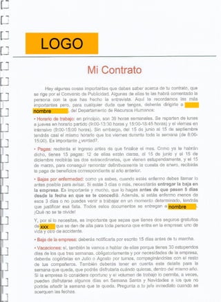 Ejemplo de Plan de Bienvenida