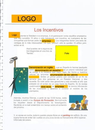 Ejemplo de Plan de Bienvenida