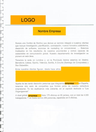 Ejemplo de Plan de Bienvenida