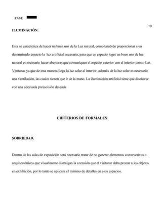 Ejemplo de programa de necesidades