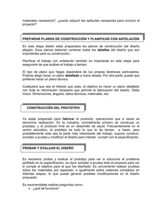 Ejemplo de un proyecto de tecnología