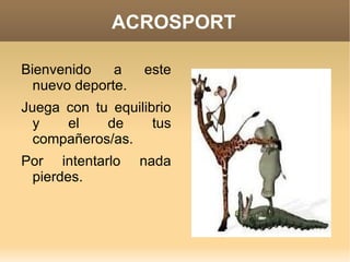 ACROSPORT ,[object Object]