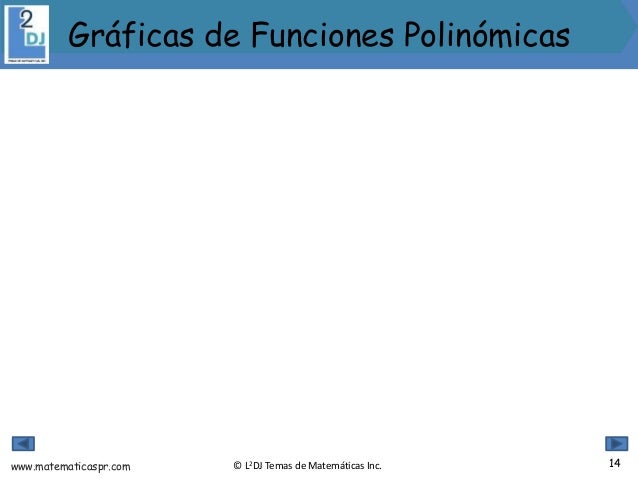 Funciones polinomicas