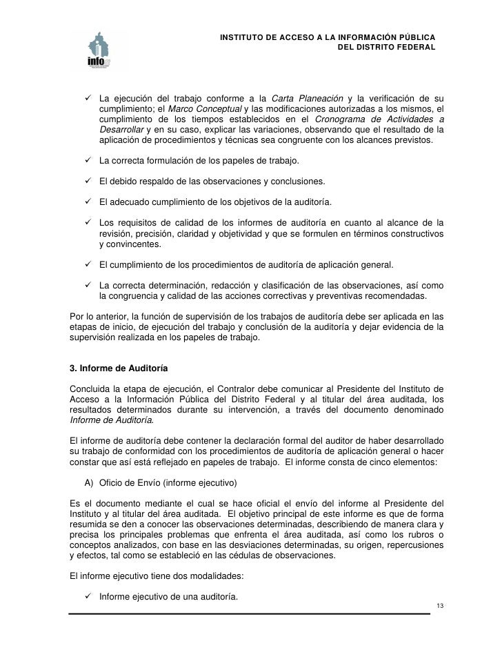 Ejemplo guia general de auditoría