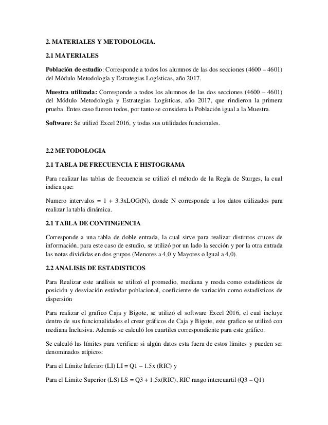 Ejemplo Informe Estadistico