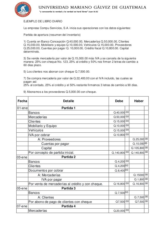 Ejemplo Libro Diaro