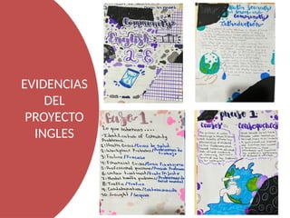 EVIDENCIAS
DEL
PROYECTO
INGLES
 