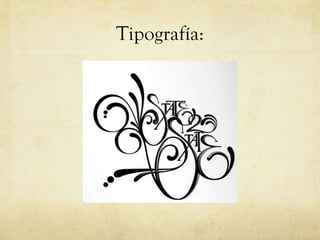 Tipografía: