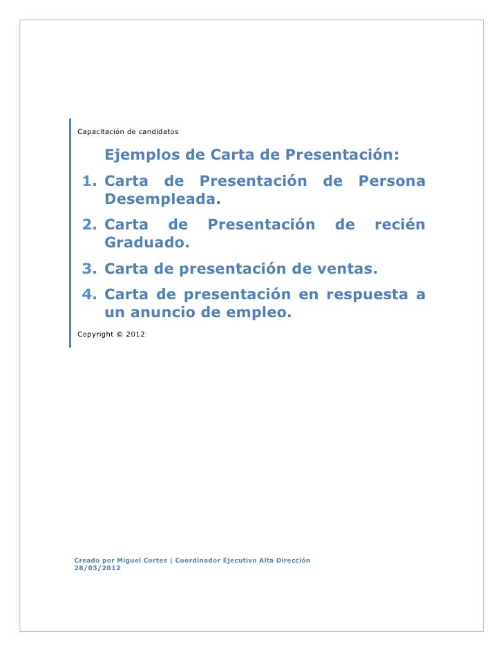 Ejemplo De Carta Organizacional Calaméo Cartas 