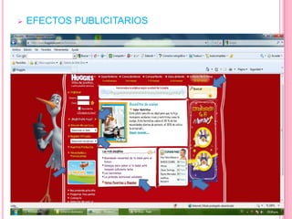 EFECTOS PUBLICITARIOS 