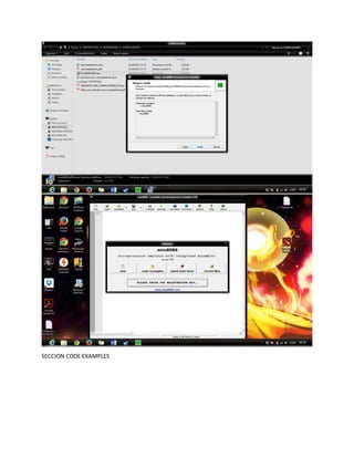 SECCION CODE EXAMPLES
 