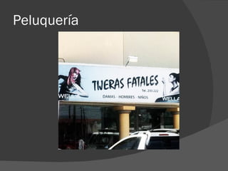 Peluquería
 