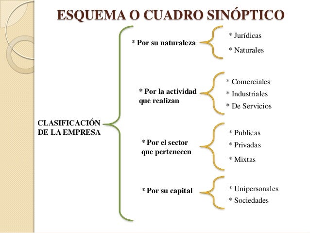 Ejemplos de organizadores