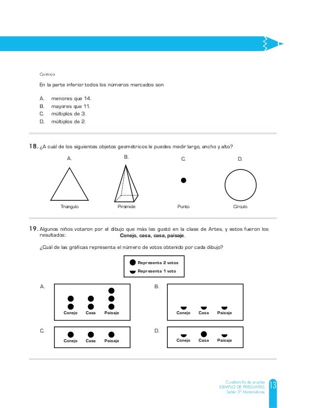 preguntas de matematicas primaria ejemplos de preguntas saber 3 matematicas 2015 preguntas de matematicas primaria ejemplos de preguntas saber 3 matematicas 2015