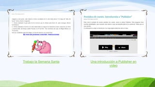 1.- Mostramos nuestro 
PLE en el blog personal 
Enlace a mi blog de profesor 
 
