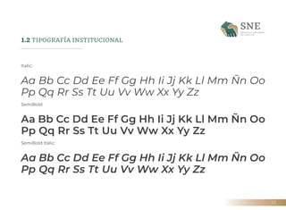 10
Italic:
Aa Bb Cc Dd Ee Ff Gg Hh Ii Jj Kk Ll Mm Ñn Oo
Pp Qq Rr Ss Tt Uu Vv Ww Xx Yy Zz
SemiBold
Aa Bb Cc Dd Ee Ff Gg Hh ...