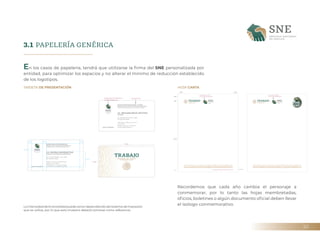 30
3.1 PAPELERÍA GENÉRICA
TARJETA DE PRESENTACIÓN			 HOJA CARTA
La intensidad de la tonalidad puede variar dependiendo del...