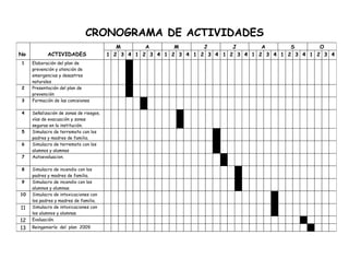 Ejemplos Plan De Preteccion Escolar