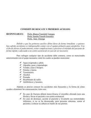 Ejemplos Plan De Preteccion Escolar