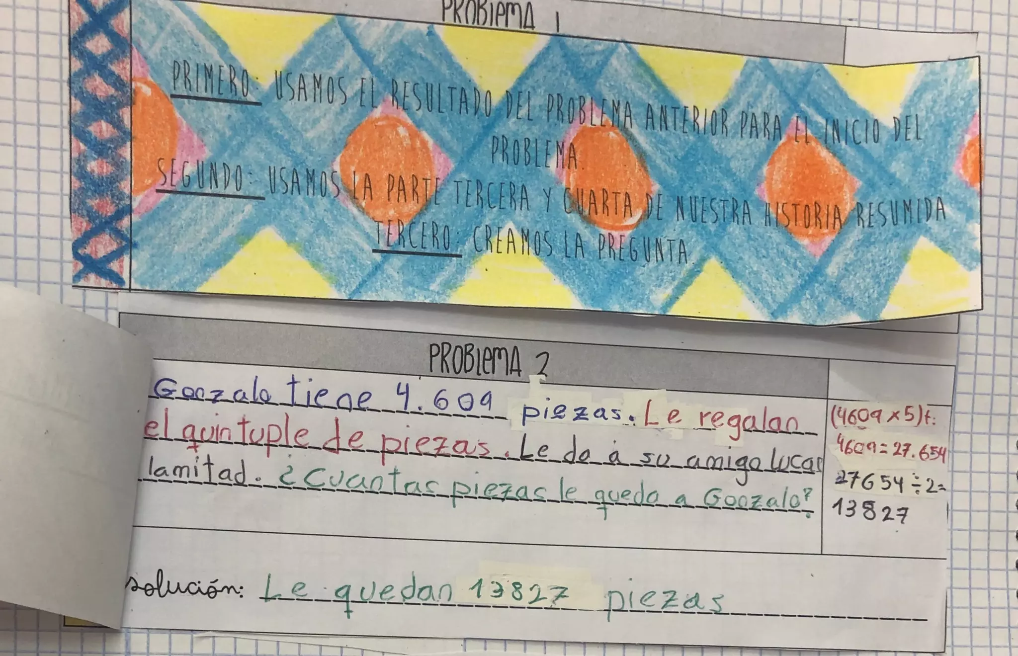 Ejemplos problemas que recogen una historia